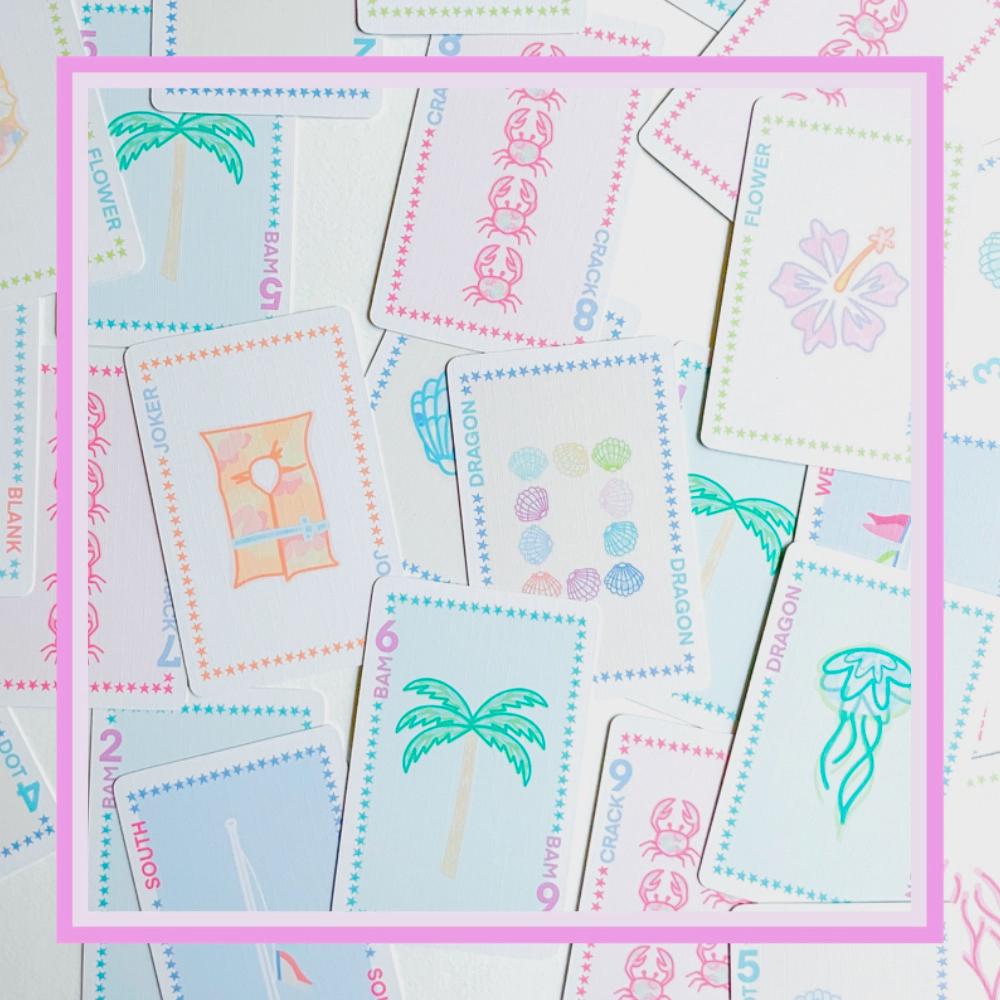 Play Away Mahjong Cards